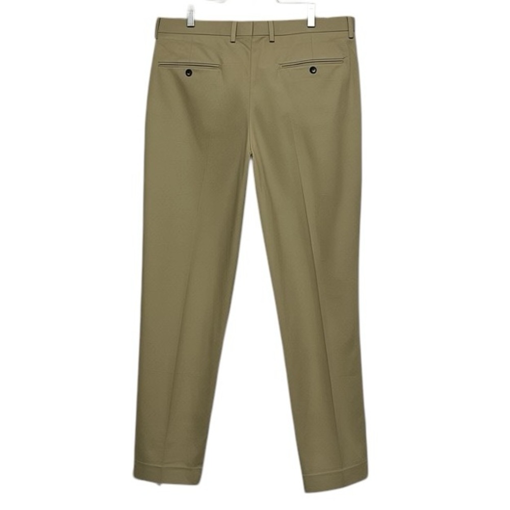 New J. Crew Ludlow Slim-fit suit pant in Italian chino Khaki Preppy Size 34x32 - Picture 4 of 9